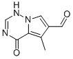 (9CI)-1,4-二氫-5-甲基-4-氧代-吡咯并[2,1-f][1,2,4]三嗪-6-羧醛結(jié)構(gòu)式_621685-55-0結(jié)構(gòu)式
