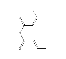 巴豆酸酐結(jié)構(gòu)式_623-68-7結(jié)構(gòu)式