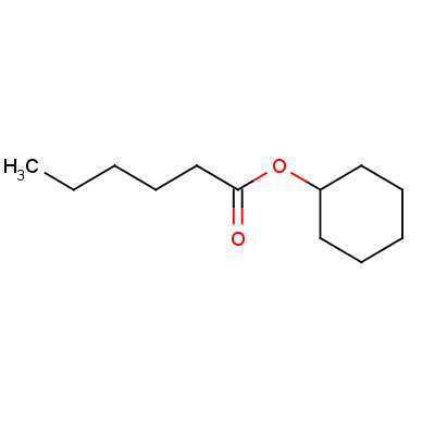 Hexanoic acid, cyclohexyl esterStructure,6243-10-3Structure Hexanoic acid, cyclohexyl ester Structure,6243-10-3Structure