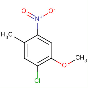1-Chloro-2-methoxy-5-methyl-4-nitrobenzene Structure,62492-41-5Structure