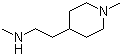4-Piperidineethanamine,n,1-dimethyl-(9ci)Structure,625438-09-7Structure 4-Piperidineethanamine,n,1-dimethyl-(9ci) Structure,625438-09-7Structure