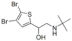 2-Tert-butylamino-1-(4,5-dibromo-2-thienyl)ethanolStructure,62673-57-8Structure 2-Tert-butylamino-1-(4,5-dibromo-2-thienyl)ethanol Structure,62673-57-8Structure