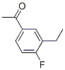 Ethanone, 1-(3-ethyl-4-fluorophenyl)-(9ci)Structure,627463-27-8Structure Ethanone, 1-(3-ethyl-4-fluorophenyl)-(9ci) Structure,627463-27-8Structure