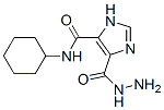 1H-imidazole-4-carboxylicacid,5-[(cyclohexylamino)carbonyl]-,hydrazide Structure,627470-05-7Structure