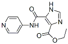 1H-imidazole-4-carboxylicacid,5-[(4-pyridinylamino)carbonyl]-,ethylester Structure,627470-10-4Structure