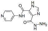 1H-imidazole-4-carboxylicacid,5-[(4-pyridinylamino)carbonyl]-,hydrazide Structure,627470-11-5Structure