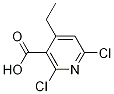 2,6-二氯-4-乙基煙酸結(jié)構(gòu)式_62774-91-8結(jié)構(gòu)式