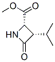 (2s,3s)-(9ci)-3-(1-甲基乙基)-4-氧代-2-氮雜丁烷羧酸甲酯結(jié)構(gòu)式_627875-35-8結(jié)構(gòu)式