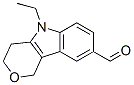 (9CI)-5-乙基-1,3,4,5-四氫-吡喃并[4,3-b]吲哚-8-羧醛結構式_628294-96-2結構式