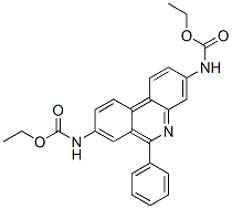 3,8-Di-(ethoxycarbonylamino)-6-phenylphenanthridineStructure,62895-39-0Structure 3,8-Di-(ethoxycarbonylamino)-6-phenylphenanthridine Structure,62895-39-0Structure