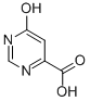 6-Hydroxy-4-pyrimidinecarboxylic acid Structure,6299-87-2Structure
