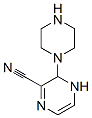 (9CI)-3,4-二氫-3-(1-哌嗪)-吡嗪甲腈結構式_630120-87-5結構式