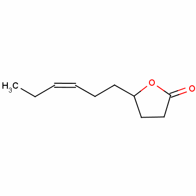 (Z)-5-(3-己烯基)二氫呋喃-2(3H)-酮結(jié)構(gòu)式_63095-33-0結(jié)構(gòu)式