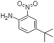 4-Tert-Butyl-2-nitroaniline Structure,6310-19-6Structure
