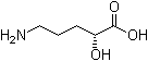 (R)-5-氨基-2-羥基戊酸結構式_63316-29-0結構式
