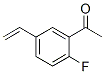 Ethanone, 1-(5-ethenyl-2-fluorophenyl)-(9ci)Structure,633335-99-6Structure Ethanone, 1-(5-ethenyl-2-fluorophenyl)-(9ci) Structure,633335-99-6Structure