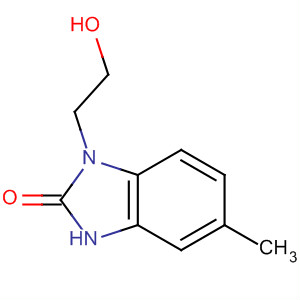 2H-benzimidazol-2-one,1,3-dihydro-1-(2-hydroxyethyl)-5-methyl-(9ci)Structure,63387-92-8Structure 2H-benzimidazol-2-one,1,3-dihydro-1-(2-hydroxyethyl)-5-methyl-(9ci) Structure,63387-92-8Structure