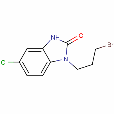 1-(3-Bromopropyl)-5-chloro-1,3-dihydro-2h-benzimidazol-2-oneStructure,63388-35-2Structure 1-(3-Bromopropyl)-5-chloro-1,3-dihydro-2h-benzimidazol-2-one Structure,63388-35-2Structure