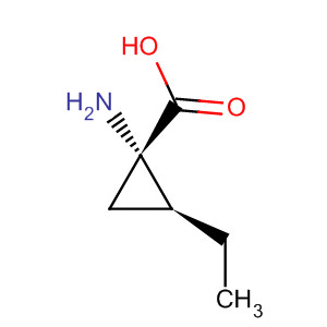 Cyclopropanecarboxylic acid,1-amino-2-ethyl-,(1s,2s)-(9ci)Structure,63393-56-6Structure Cyclopropanecarboxylic acid,1-amino-2-ethyl-,(1s,2s)-(9ci) Structure,63393-56-6Structure