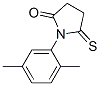 (1s)-(9ci)-1-(2,5-二甲基苯基)-5-硫氧代-2-吡咯烷酮結(jié)構(gòu)式_634151-19-2結(jié)構(gòu)式