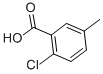 2-Chloro-5-methylbenzoic acid Structure,6342-60-5Structure
