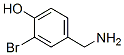 3-溴-4-羥基芐胺結(jié)構(gòu)式_63491-88-3結(jié)構(gòu)式