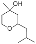 2-Isobutyl-4-hydroxy-4-methyltetrahydropyranStructure,63500-71-0Structure 2-Isobutyl-4-hydroxy-4-methyltetrahydropyran Structure,63500-71-0Structure