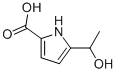 1H-pyrrole-2-carboxylic acid, 5-(1-hydroxyethyl)-(9ci) Structure,635313-72-3Structure