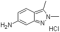 2,3-Dimethyl-2H-indazol-6-amine hydrochloride Structure,635702-60-2Structure