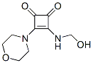 3-Cyclobutene-1,2-dione, 3-(hydroxymethylamino)-4-(4-morpholinyl)-(9ci)Structure,636601-15-5Structure 3-Cyclobutene-1,2-dione, 3-(hydroxymethylamino)-4-(4-morpholinyl)-(9ci) Structure,636601-15-5Structure