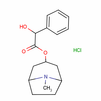 Homatropine hydrochlorideStructure,637-21-8Structure Homatropine hydrochloride Structure,637-21-8Structure