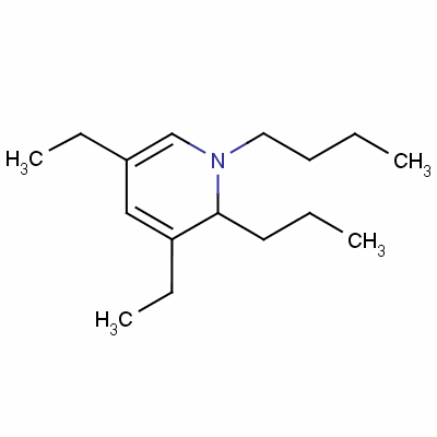 1-Butyl-3,5-diethyl-1,2-dihydro-2-propylpyridineStructure,63789-05-9Structure 1-Butyl-3,5-diethyl-1,2-dihydro-2-propylpyridine Structure,63789-05-9Structure