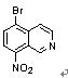 5-Bromo-8-nitroisoquinoline Structure,63927-23-1Structure