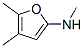  n,4,5-三甲基-2-呋喃胺結(jié)構(gòu)式_639465-51-3結(jié)構(gòu)式