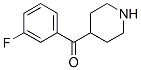 4-(3-氟苯甲?；?哌啶結(jié)構(gòu)式_639468-63-6結(jié)構(gòu)式