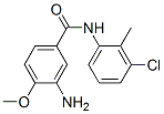 3-氨基-N-(3-氯-2-甲基苯基)-4-甲氧基苯甲酰胺結(jié)構(gòu)式_63969-05-1結(jié)構(gòu)式
