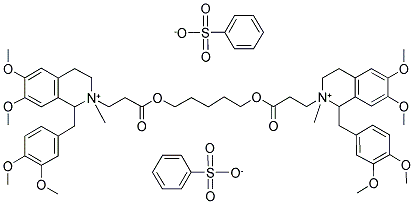 Atracurium besylate Structure,64228-81-5Structure