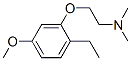 (9ci)-2-(2-乙基-5-甲氧基苯氧基)-N,N-二甲基-乙胺結(jié)構(gòu)式_642494-83-5結(jié)構(gòu)式