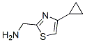 2-Thiazolemethanamine, 4-cyclopropyl-Structure,643725-71-7Structure 2-Thiazolemethanamine, 4-cyclopropyl- Structure,643725-71-7Structure
