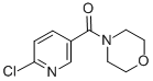 (6-Chloro-3-pyridinyl)-4-morpholinylMethanoneStructure,64614-49-9Structure (6-Chloro-3-pyridinyl)-4-morpholinylMethanone Structure,64614-49-9Structure