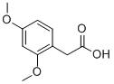 2,4-Dimethoxyphenylacetic acidStructure,6496-89-5Structure 2,4-Dimethoxyphenylacetic acid Structure,6496-89-5Structure