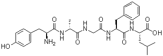 Tyr-d-ala-gly-phe-leuStructure,64963-01-5Structure Tyr-d-ala-gly-phe-leu Structure,64963-01-5Structure