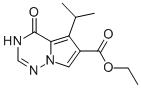 1,4-二氫-5-(1-甲基乙基)-4-氧代-吡咯并[2,1-f][1,2,4]噻嗪-6-羧酸乙酯結(jié)構(gòu)式_651744-40-0結(jié)構(gòu)式