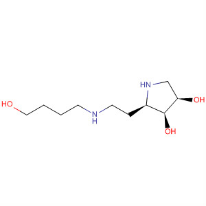 (2r,3s,4r)-(9ci)-2-[2-[(4-羥基丁基)氨基]乙基]-3,4-吡咯烷二醇結(jié)構(gòu)式_653571-03-0結(jié)構(gòu)式
