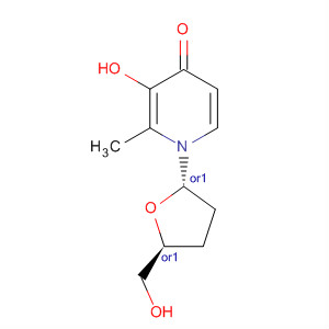 (9ci)-3-羥基-2-甲基-1-[(2s,5s)-四氫-5-(羥基甲基)-2-呋喃]-4(1H)-吡啶酮結(jié)構(gòu)式_654054-86-1結(jié)構(gòu)式