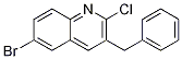 3-Benzyl-6-bromo-2-chloroquinoline Structure,654655-68-2Structure