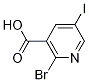 2-溴-5-碘煙酸結(jié)構(gòu)式_65550-80-3結(jié)構(gòu)式