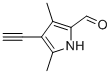 1H-pyrrole-2-carboxaldehyde, 4-ethynyl-3,5-dimethyl-(9ci) Structure,65613-21-0Structure