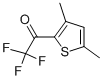 Ethanone, 1-(3,5-dimethyl-2-thienyl)-2,2,2-trifluoro-(9ci)Structure,65613-26-5Structure Ethanone, 1-(3,5-dimethyl-2-thienyl)-2,2,2-trifluoro-(9ci) Structure,65613-26-5Structure