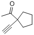 Ethanone,1-(1-ethynylcyclopentyl)-Structure,65691-71-6Structure Ethanone,1-(1-ethynylcyclopentyl)- Structure,65691-71-6Structure